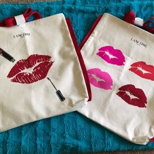 Lancôme canvas totes!
